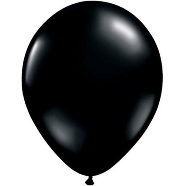 Qualatex Black Latex Balloon
