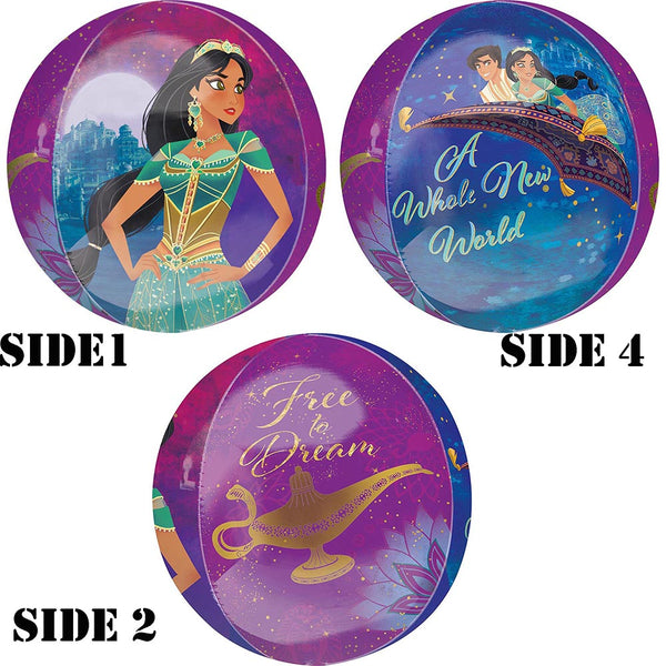 Aladdin balloon Orbz 16"