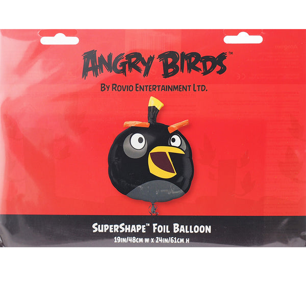 Black Angry Birds Balloon