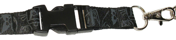 Angry Birds Character Black Lanyard with Detachable Coin Purse