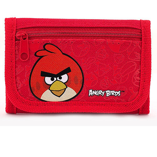 Angry Birds Rovio Authentic Licensed Red Trifold Wallet