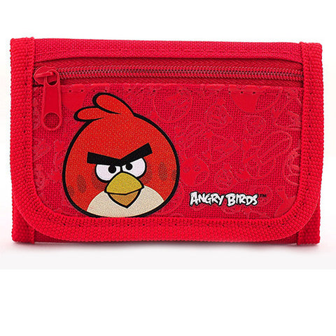 Angry Birds Rovio Authentic Licensed Red Trifold Wallet