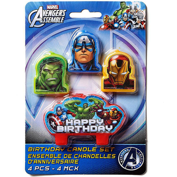 Avengers birthday candle