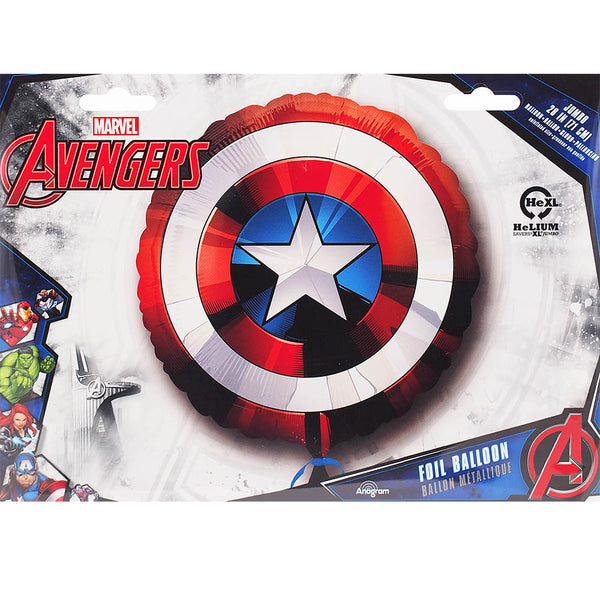 Marvel Avengers Shield Super Shape Foil Balloon 28"