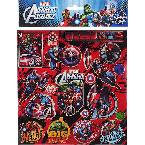 Avengers Authentic Licensed 12 Sheets of Stickers