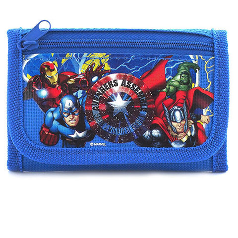 Avengers Blue Trifold Wallet