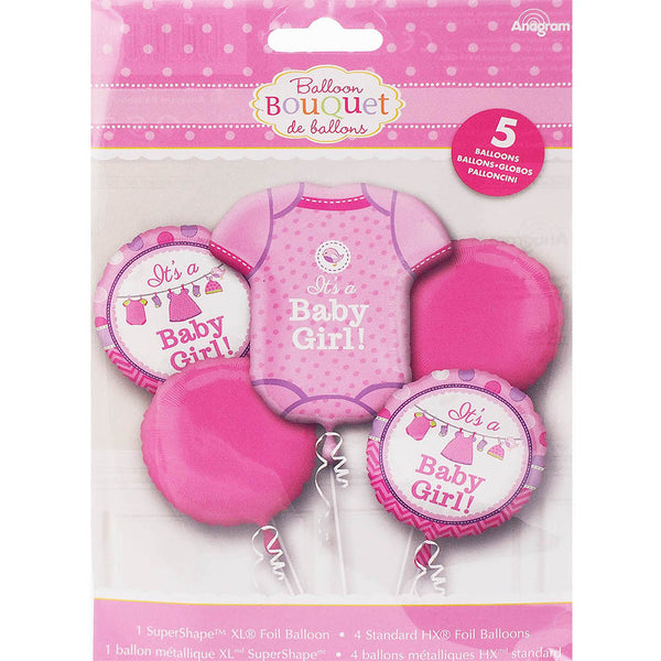 Baby shower girl balloon