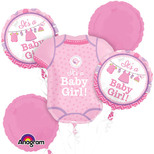 Baby shower girl balloon