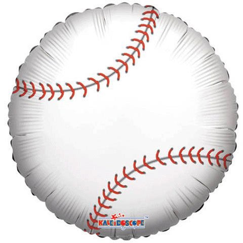 3 Baseball Theme Foil / Mylar Balloons 18"