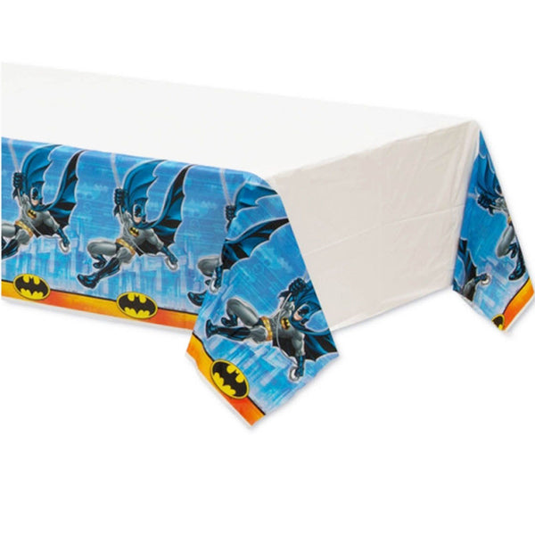 Batman Authentic Licensed Plastic Table Cover 54"  x 96 "