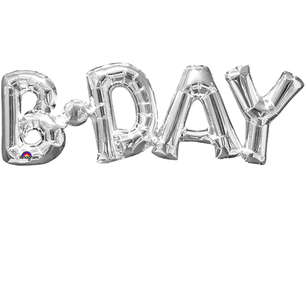 Air filled phrase foil balloon