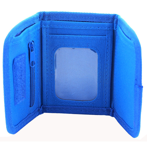 Ben10 Character Authentic Licensed Blue Trifold Wallet