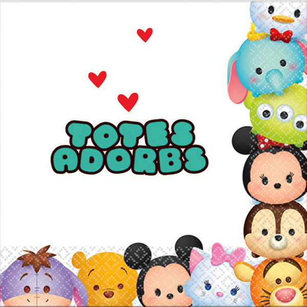 Tsum tsum napkins