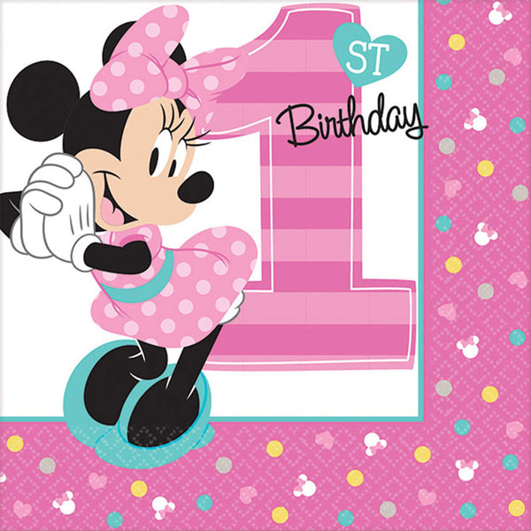 Minnie Mouse napkins