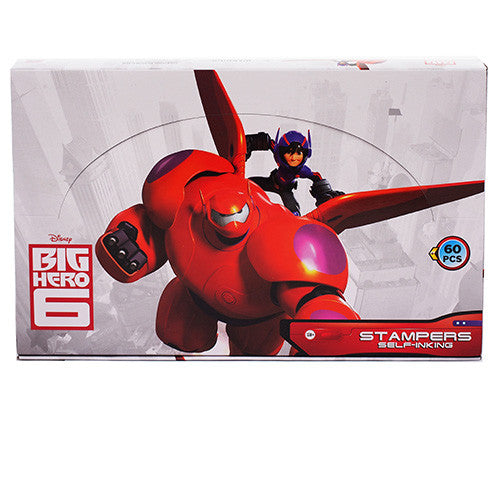 60 Big Hero Authentic Licensed Self Inking Stampers in Box