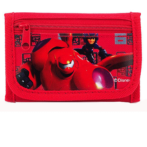 Big Hero Authentic Licensed Red Trifold Wallet