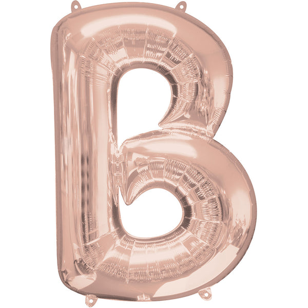 Rose Gold letter balloon