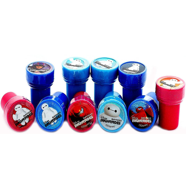 12 Big Hero Baymax Character Authentic Licensed Self Inking Stampers