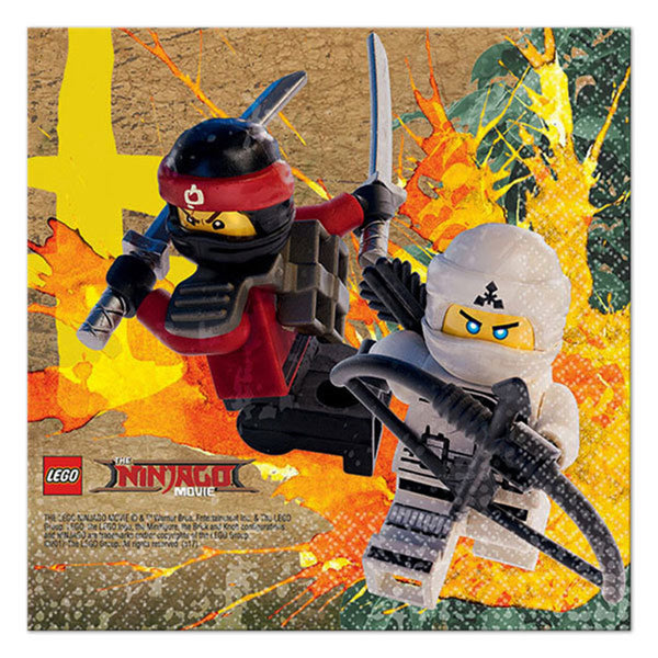 Ninjago napkins