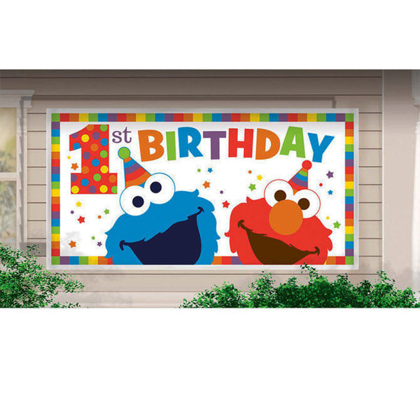 Elmo Sesame Street Banner