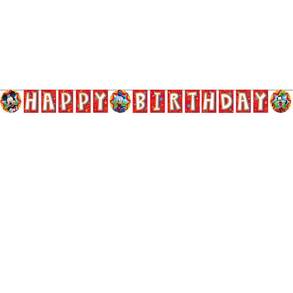 Mickey Mouse party banner