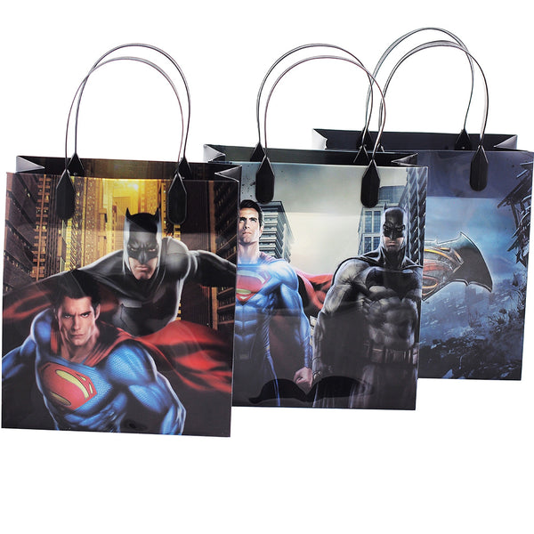 Batman superman goodie bags 8"