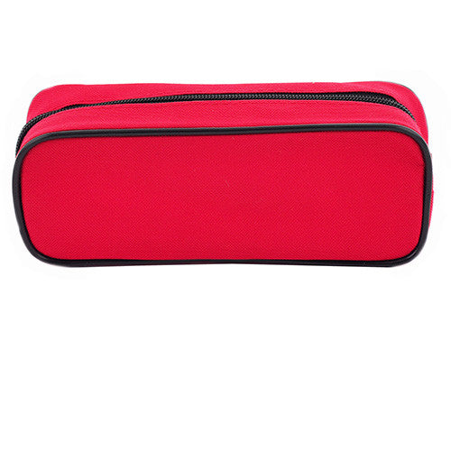 Captain America Character Single Zipper Red Pencil Case