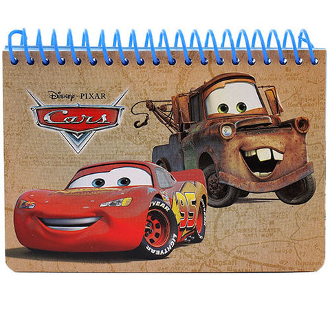 Car Character Authentic Licensed Tan Autograph Book
