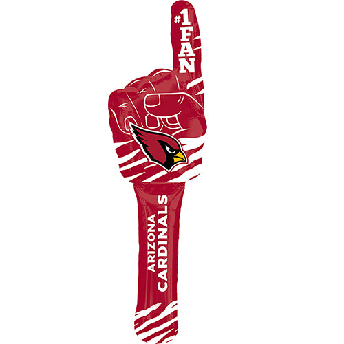 Anagram 58809 24 in. Arizona Cardinals Jersey Foil Balloon