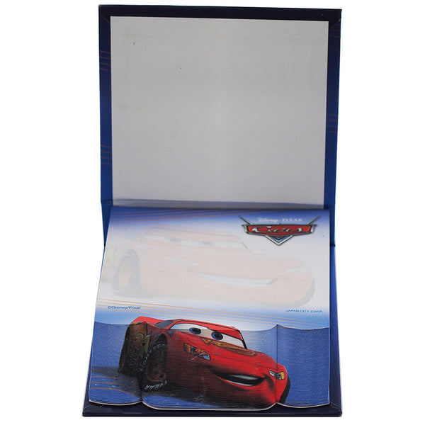 Car Character " Lightning MCQueen " Authentic Licensed Beautiful Embossed Memo Pad