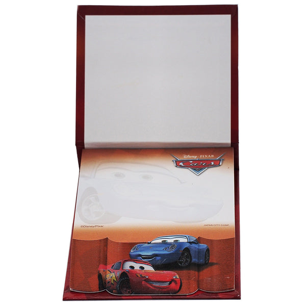 Car Character " Porsche " Authentic Licensed Beautiful Embossed Memo Pad