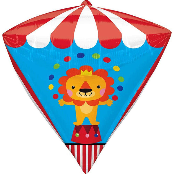 Carnival Birthday Cubez Balloon 15"