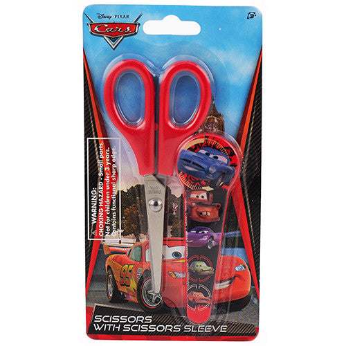 Disney Car Character Scissor with Sleeve
