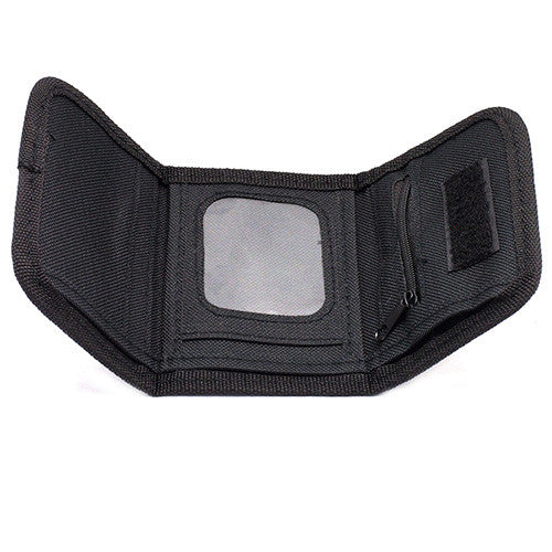 Car Authentic Licensed Black Trifold Wallet