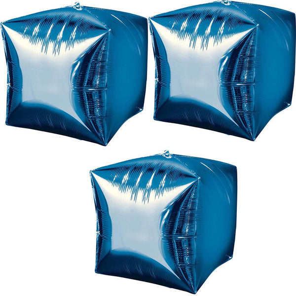 Blue Cubez balloon