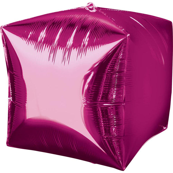 Bright pink Cubez balloon