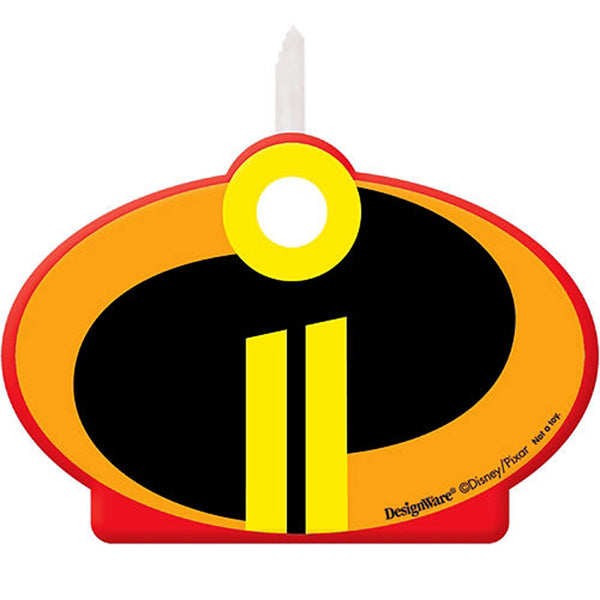 Incredibles 2 birthday Candle