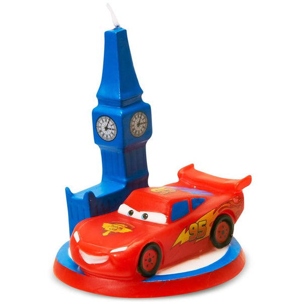 Disney car candle 
