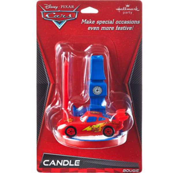 Disney car candle 