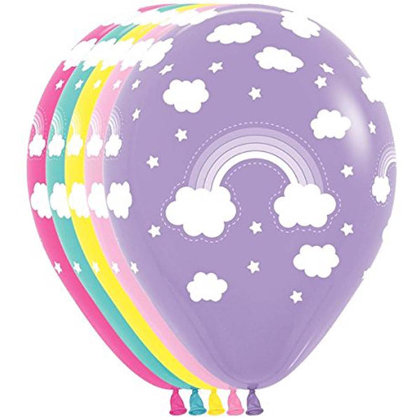 Rainbow balloon 