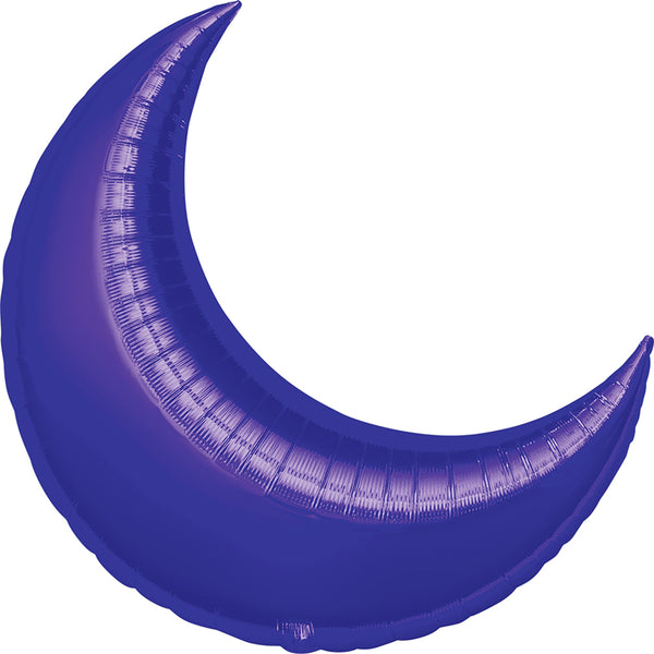 Crescent purple balloon