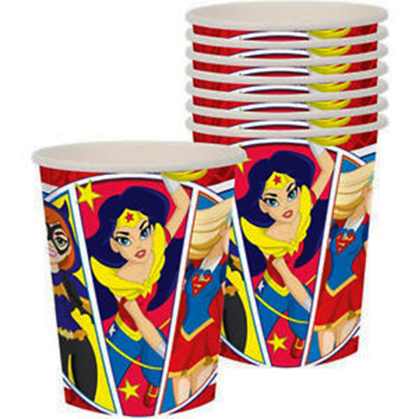 DC Super Hero Girls paper cups