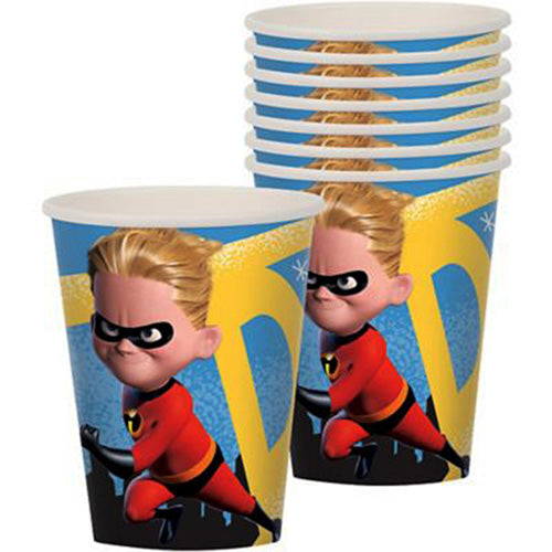 Incredibles 9 oz Paper Cups 8 ct