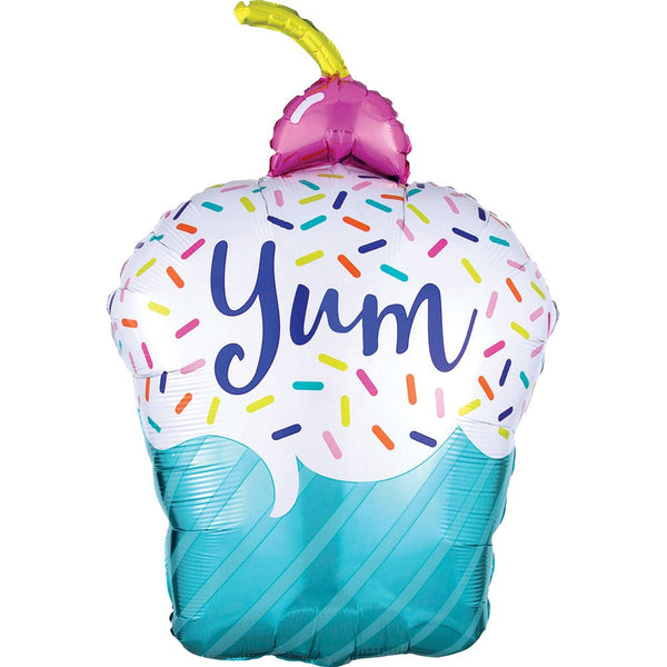 Sweet Cupcake Foil Balloon 26"