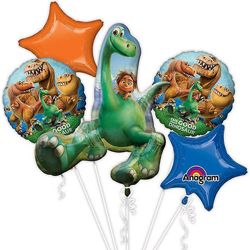 The Good Dinosaur Character Authentic Licensed Theme Foil Balloon Bouquet