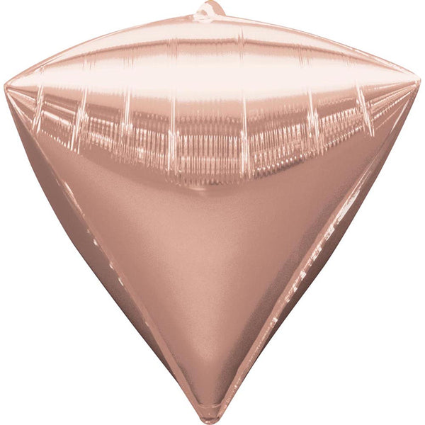 Diamondz rose gold balloon
