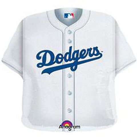 Dodgers Jersey Authentic Licensed Super Shape Foil / Mylar Balloon 24"