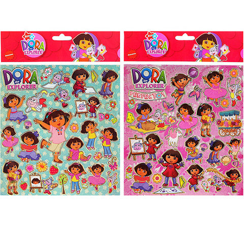 Dora The Explorer Authentic Licensed 12 Sheets of Stickers