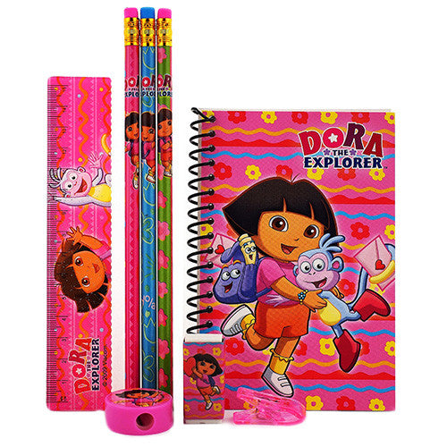 Dora The Explorer Hot Pink Stationery Set
