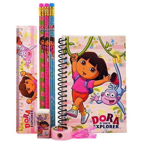 Dora The Explorer Pink Stationery Set